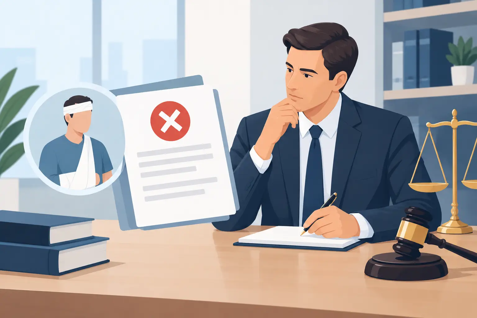 Can Lawyers Take a Rejected Injury Case?