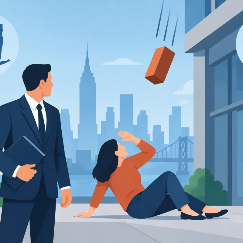 Falling Object Injury Lawsuit Rights in NY and NJ