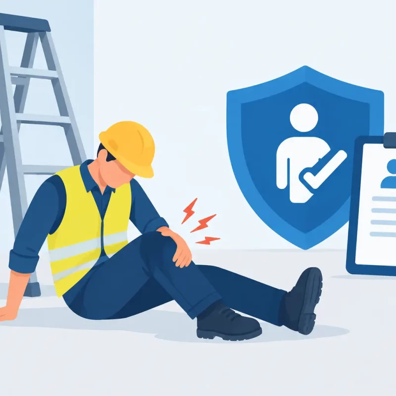 Ladder Accident Compensation Claim After a Fall