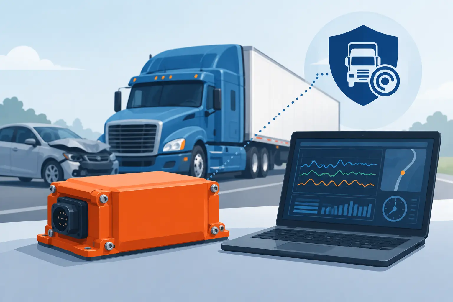 Truck Accident Black Box Evidence Can Prove Fault