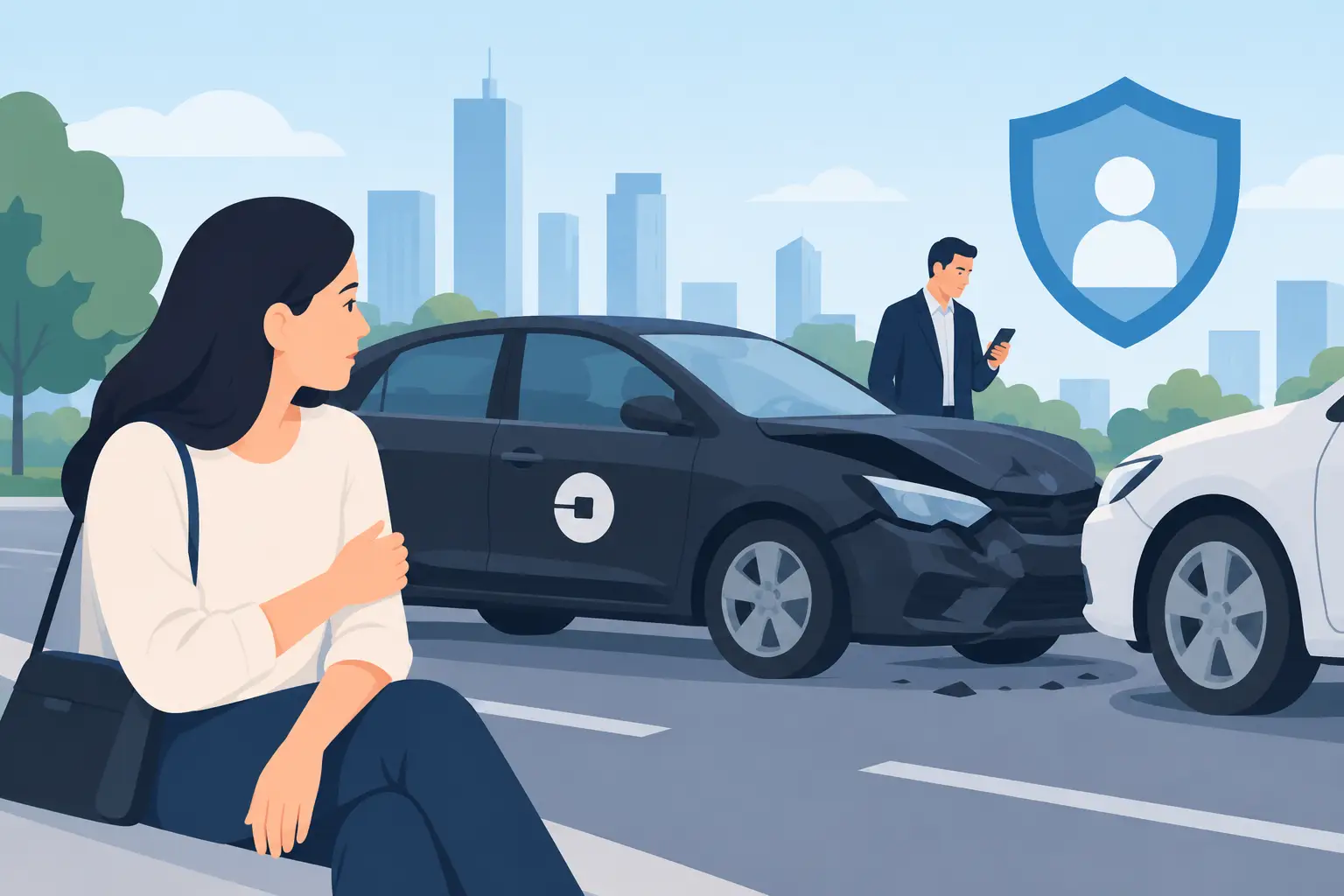 Uber Passenger Accident Compensation After a Crash
