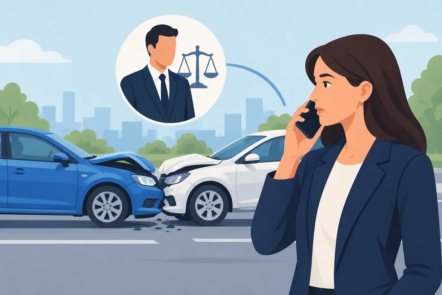When to Call a Car Accident Lawyer After a Crash