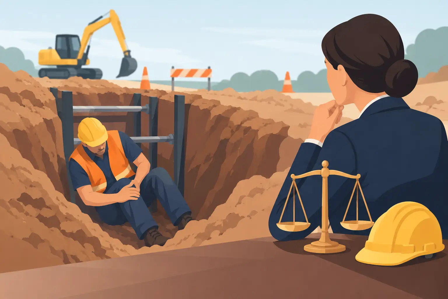 When to Call a Trench Collapse Injury Attorney